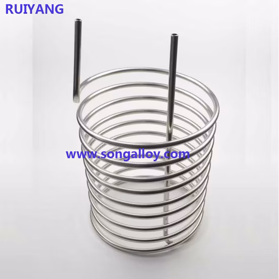 Precio de los tubos capilares en espiral SS316L en China