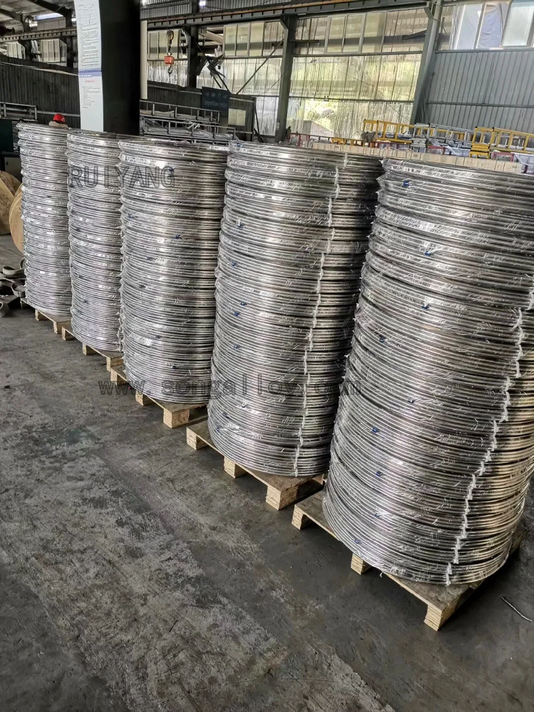 Stainless Steel Coiled Tubing in Steel Pipe and Steel Tube