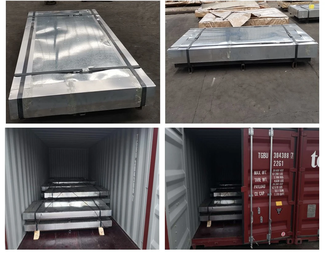 Regular Spangle Dx51d Zinc Coated Z275 Gi Galvanized Steel Sheet